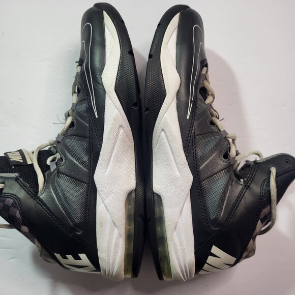 Nike Air Max Stutter Step 2 Black Basketball Shoes Men's US Size 7.5 - Picture 5 of 8